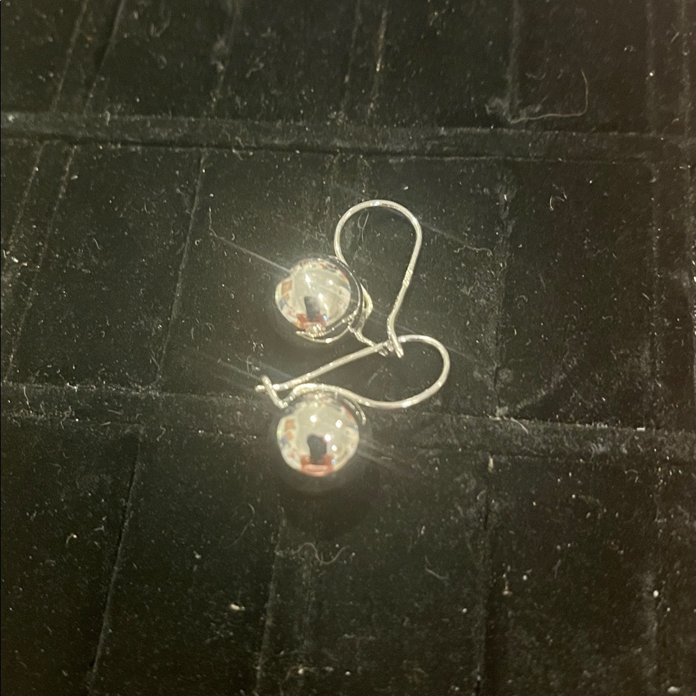 Silver Drop Earrings